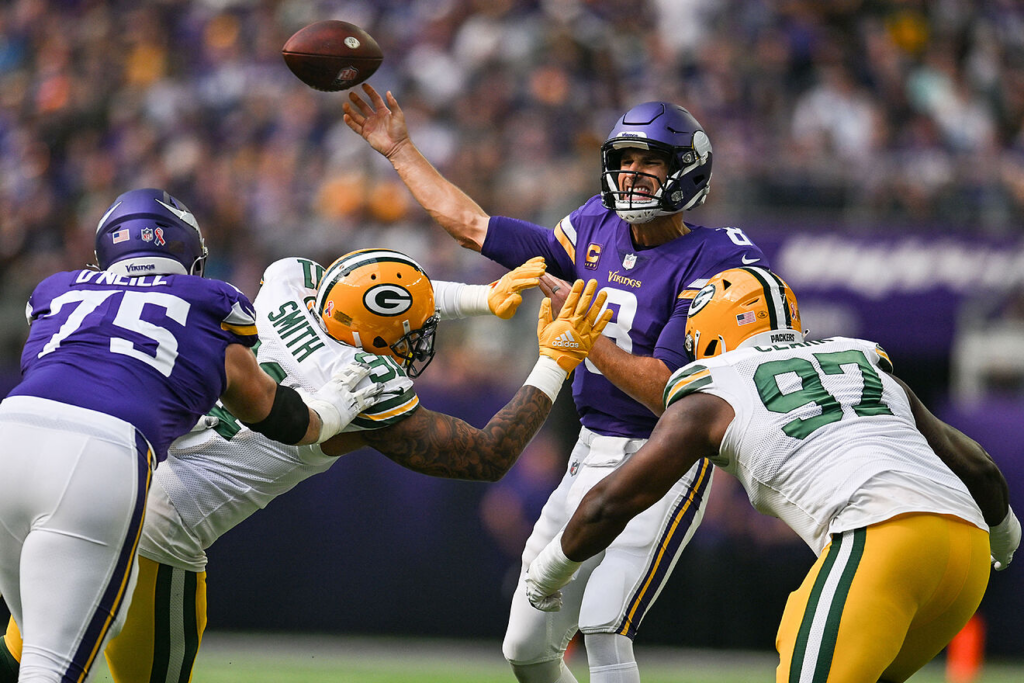 Arranque que ilusiona: Vikings vencen 23-7 a los Packers en el inicio de la NFL